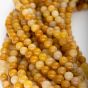 8mm Natural Yellow Jade