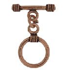 Copper Toggle Clasp