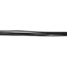 BLACK LEATHER CORD - 2.00mm