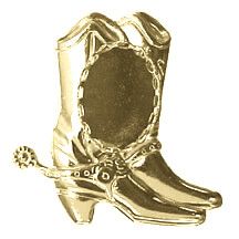 Double Cowboy Boot Design Bola