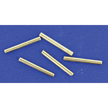 Gold Plate Straight Tubes 1/2 inch