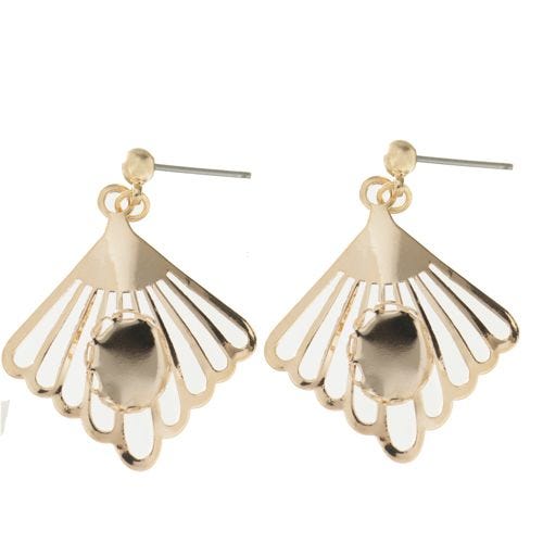 Earring Shell Style 8x10mm