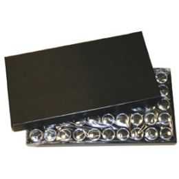 Gemstone Display Case - BLACK