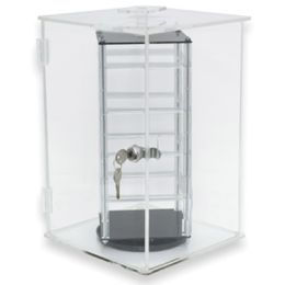 Rotating Acrylic Case & Hanging Earring Card Stand