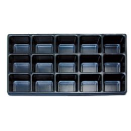 Plastic Tray Liner - 15 Compartment