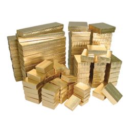 Gold Cotton-Filled Box Assortment