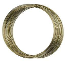 Harvest Gold Color - Stainless Steel Memory Wire