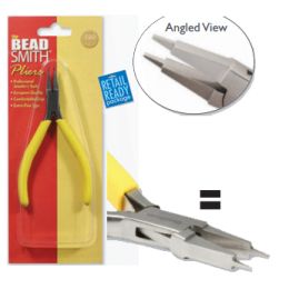 Tapered Flat Nose Pliers, Box Joint, 4.75"