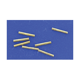Gold Plate Straight Tubes 3/8 inch