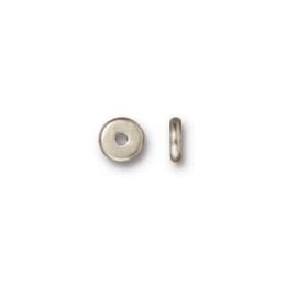 6mm Disk Spacers - Silver Plate