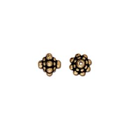 Pamada Beads - Antiqued Gold Plate