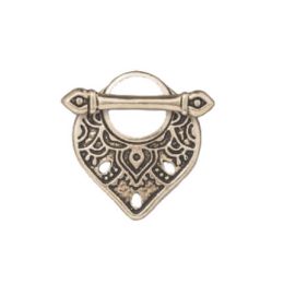 Temple Clasp - Antiqued Silver Plate