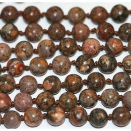 Leopard Skin Gemstone Beads
