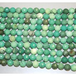 10mm Chrysoprase Round Faceted Beads