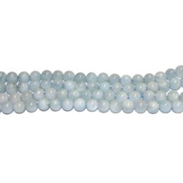 6mm Aquamarine Beads