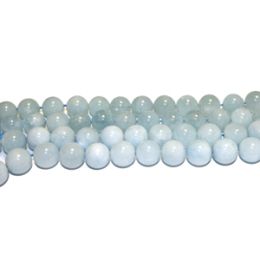 8mm Aquamarine Beads