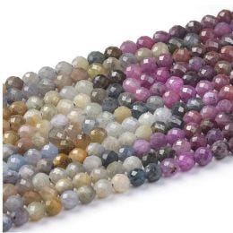 Rainbow Sapphire Faceted 3mm 15-16"
