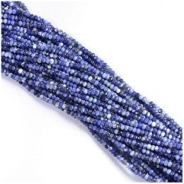 Sodalite Faceted Rondelle 2x3mm 15-16"