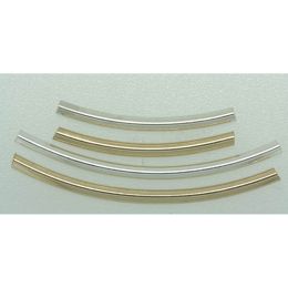 Curved Tubes - Hollow Spacers for beading