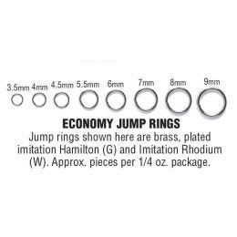 9mm Round Jump Rings