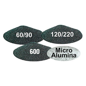 Abrasive Grit Kit with Micro Alumina