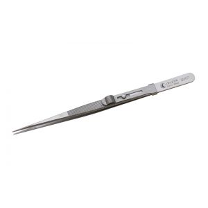 IDEAL-TEK DIAMOND TWEEZER - MEDIUM POINT, LOCKING, SWISS