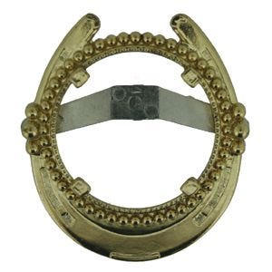38mm Gold Horseshoe Bola Slide