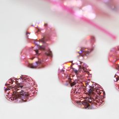 PINK OVAL Cubic Zirconia
