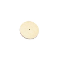 Solid Felt Wheel Buff 2" Dia. and1/4" thickness