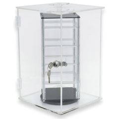 Rotating Acrylic Case & Hanging Earring Card Stand
