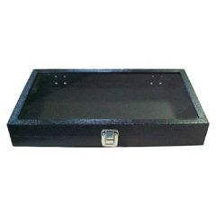 Display Tray Case - Glass Top Lids