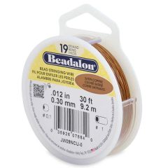 Beadalon 19 - Satin Copper Color