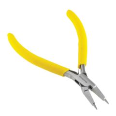 TAPERED FLAT NOSE PLIER, Box Joint, 4.75"