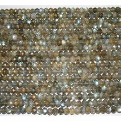 8mm Labradorite Faceted Beads