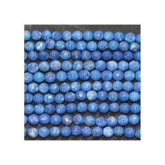 16" natural lapis faceted beads
