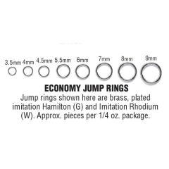 9mm Round Jump Rings