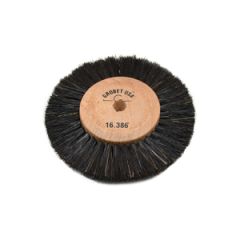 Wood Hub Brush, 2 Rows of Bristle, 3 inch Overall Diameter