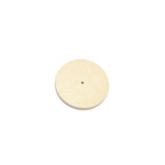 Solid Felt Wheel Buff 2" Dia. and1/4" thickness