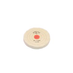 Finex Muslin Buff, 4" x 50 Ply, Combed with Shellac Center