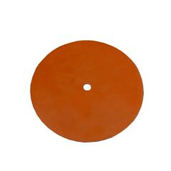 Red Silicon Pad, 7″ Diameter, 1/2″ Hole