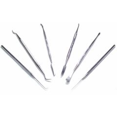 Set of 6 Popular Carvers, Spatula and Probes