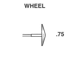 WHEEL-.75" #260 MESH