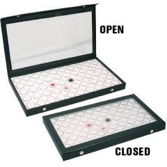 SNAP-CLOSE LID TRAYS with 50 GEM JARS