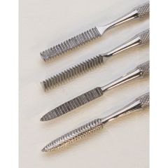 WAX CARVING FILE SET (SET OF 4)