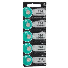 394 MuRata Silver Oxide Watch Battery - PKG of 5