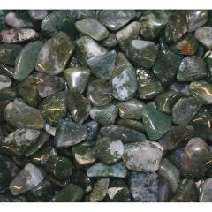 Green Moss Agate - POLISHED