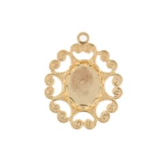 Scroll Design Pendant