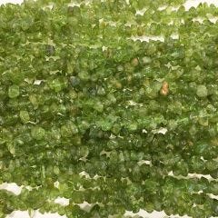 Peridot Chip Necklace