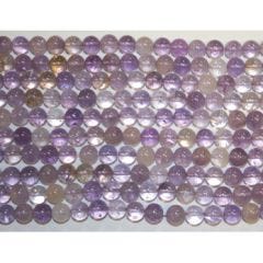 AMETRINE ROUND BEADS 8MM