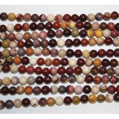 MOOKAITE ROUND BEADS 6MM